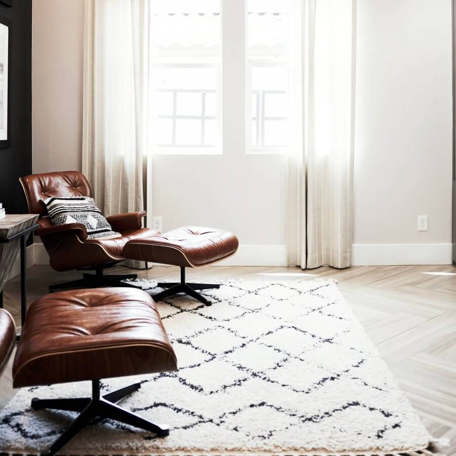 Beautiful couch in living room