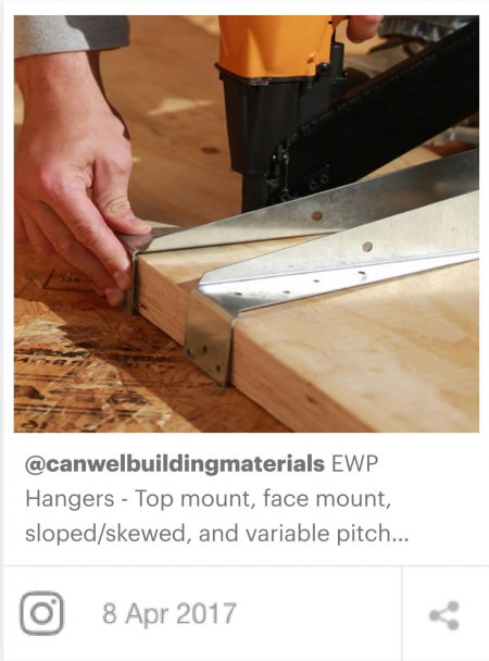 Example of instagram marketing for Canwel