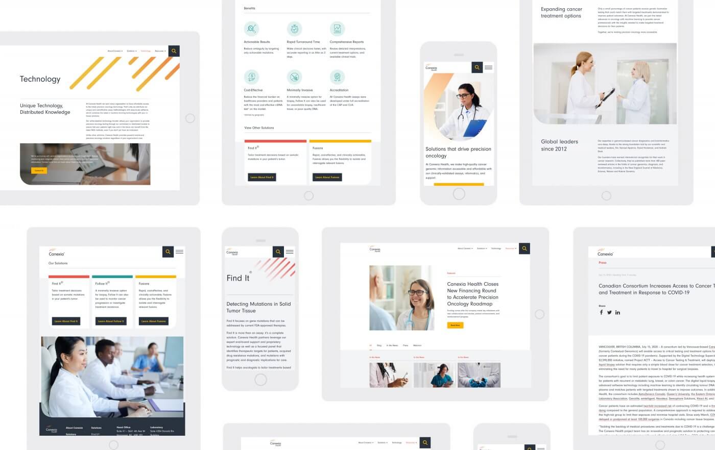 Website examples from the Adventure Den